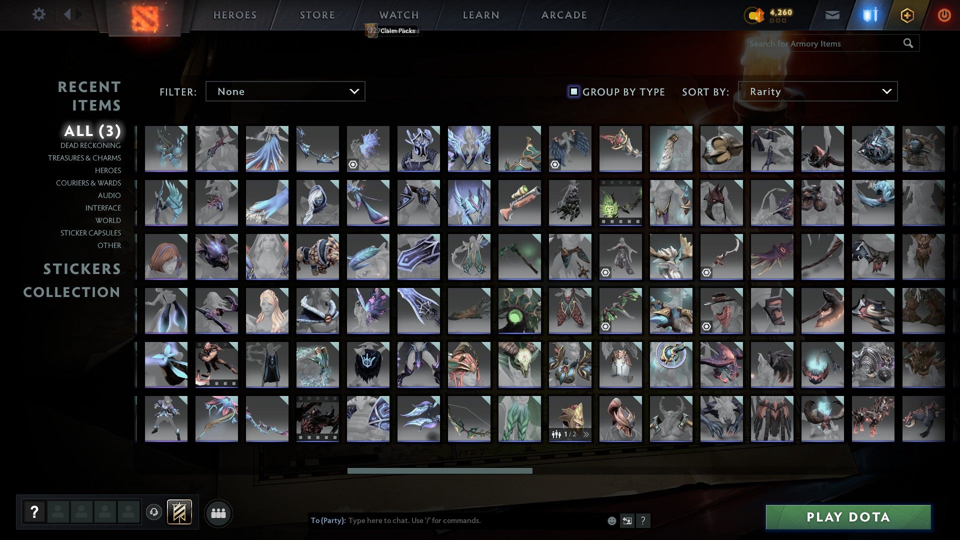 Immortal | MMR: 6334 - Behavior: 9605