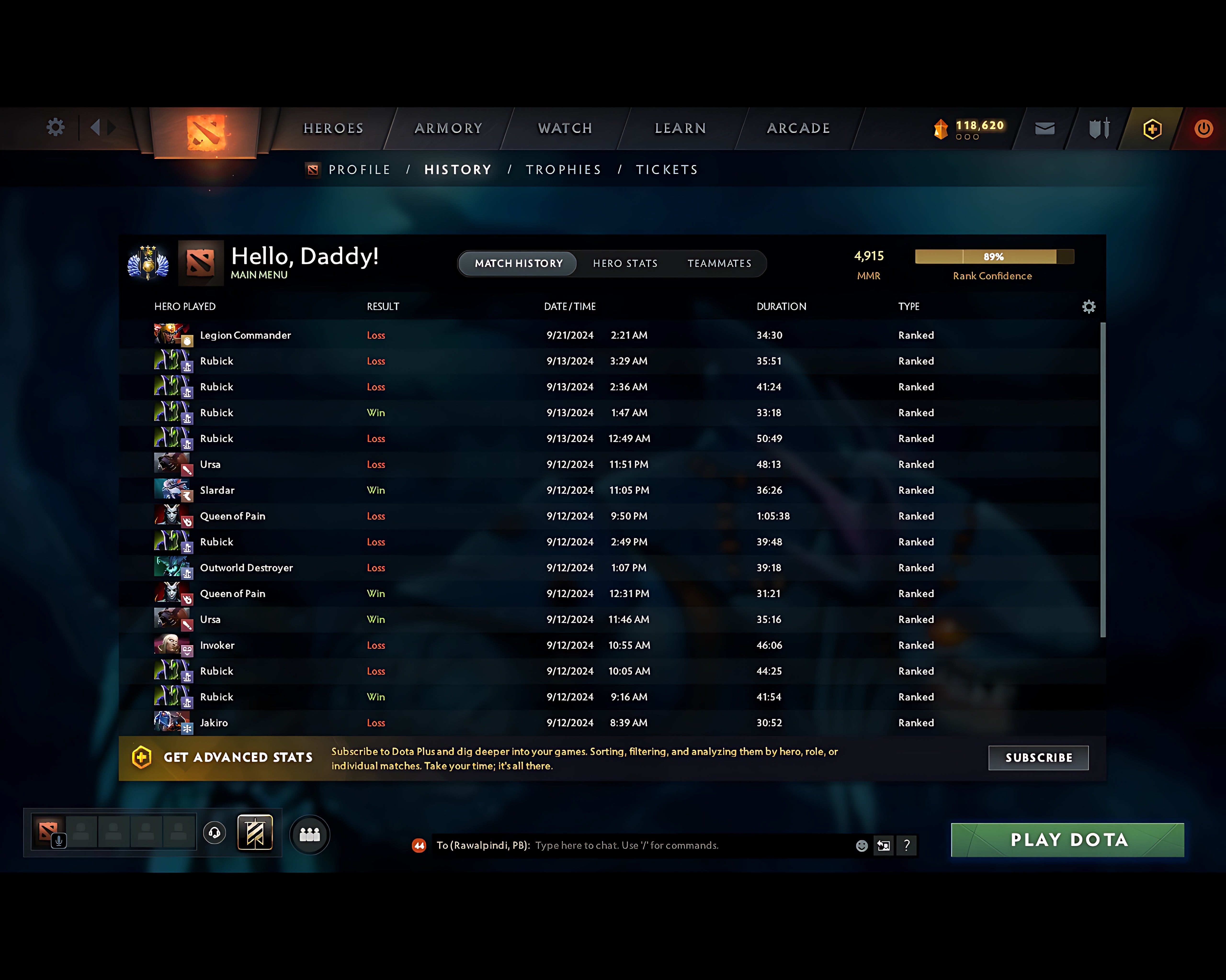 Divine III | MMR: 4915 - Behavior: 11521 - Communication: 11521