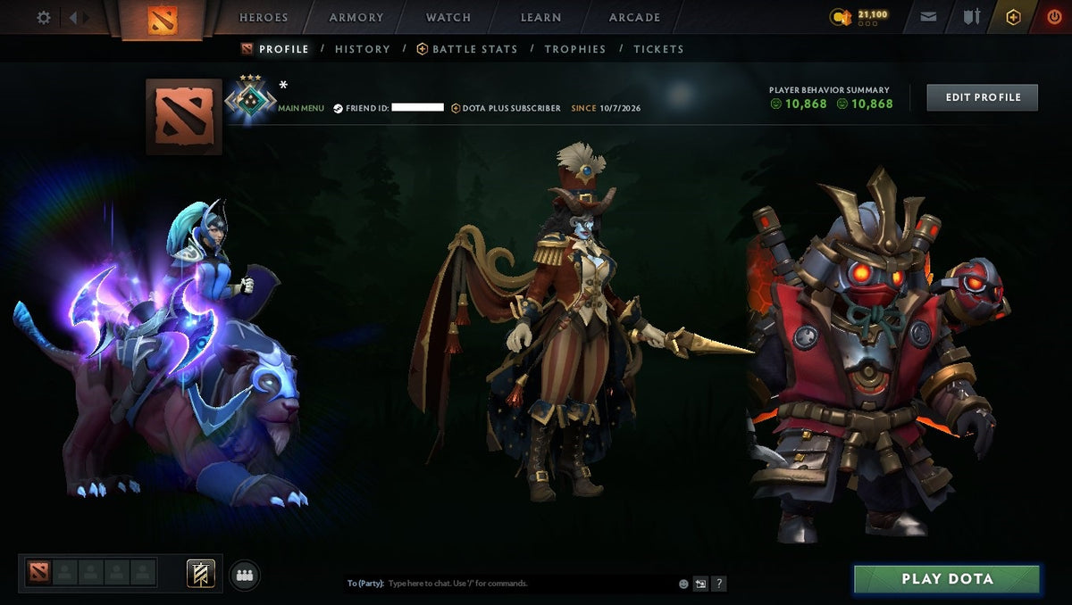 MMR: 1822 - Behavior: 10868