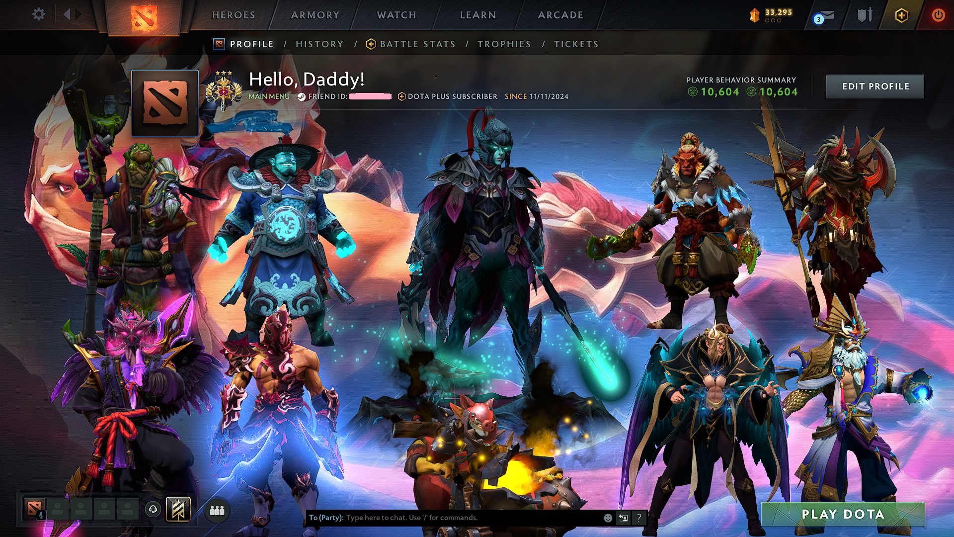 Legend III | MMR: 3348 - Behavior: 10604 - Communication: 10604