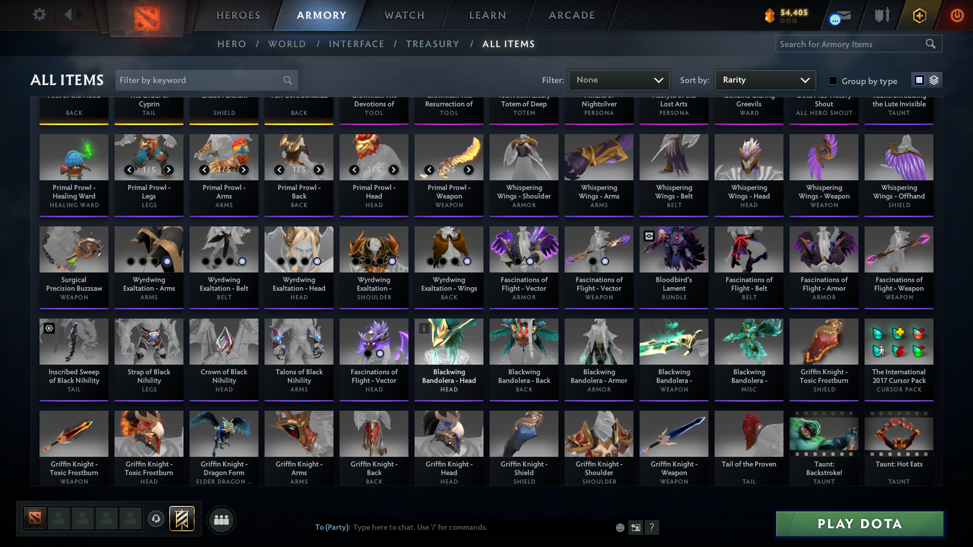 Legend I | MMR: 3043 - Behavior: 11147 - Communication: 11147