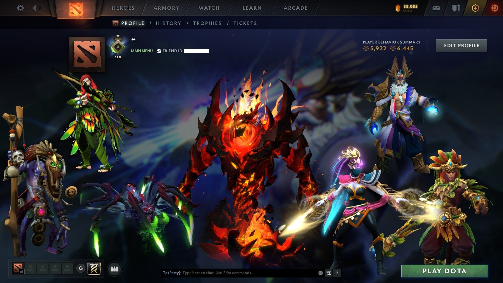 MMR: 1 - Behavior: 6445