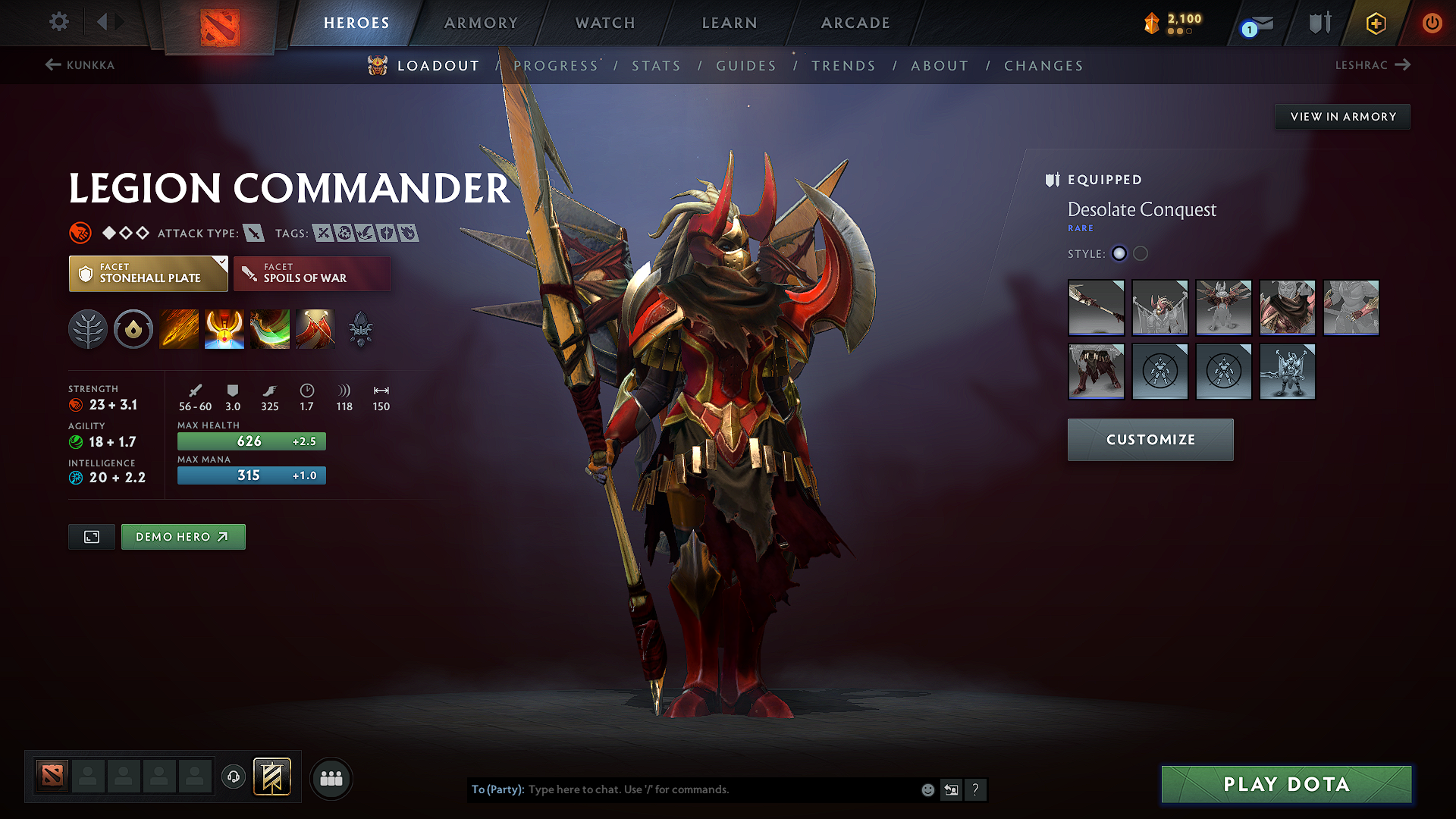 Guardian V | MMR: 1475 - Behavior: 9707 - Communication: 9707