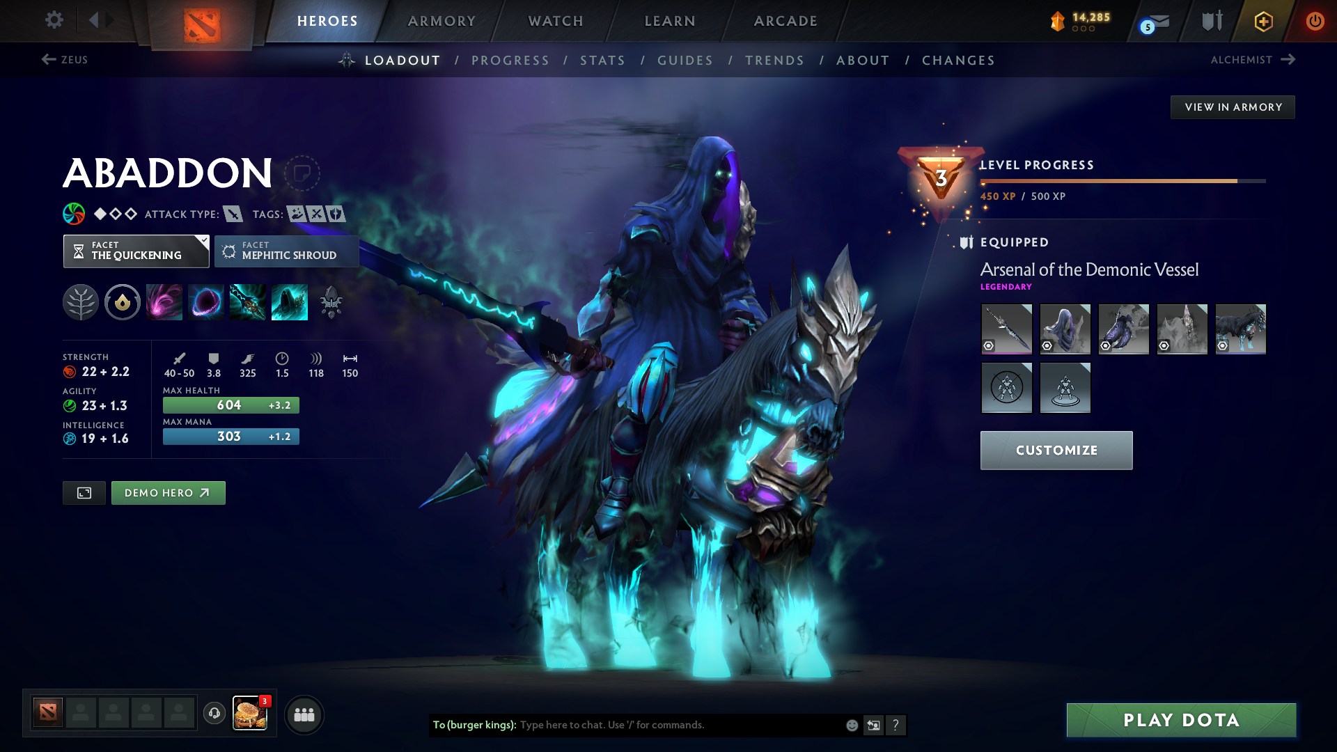 Archon V | MMR: 2869 - Behavior: 8352 - Communication: 8352