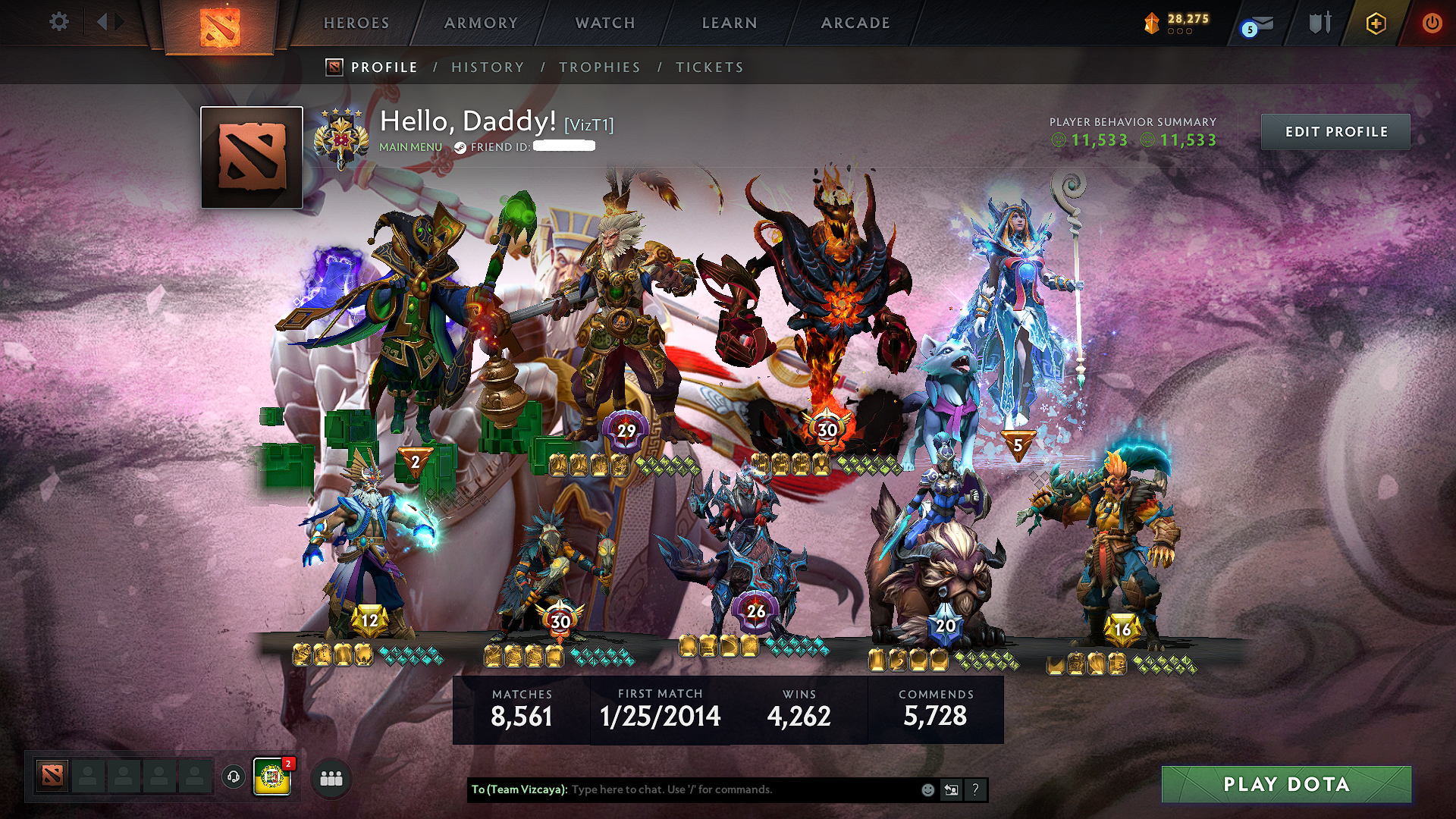Legend IV | MMR: 3531 - Behavior: 11533 - Communication: 11533