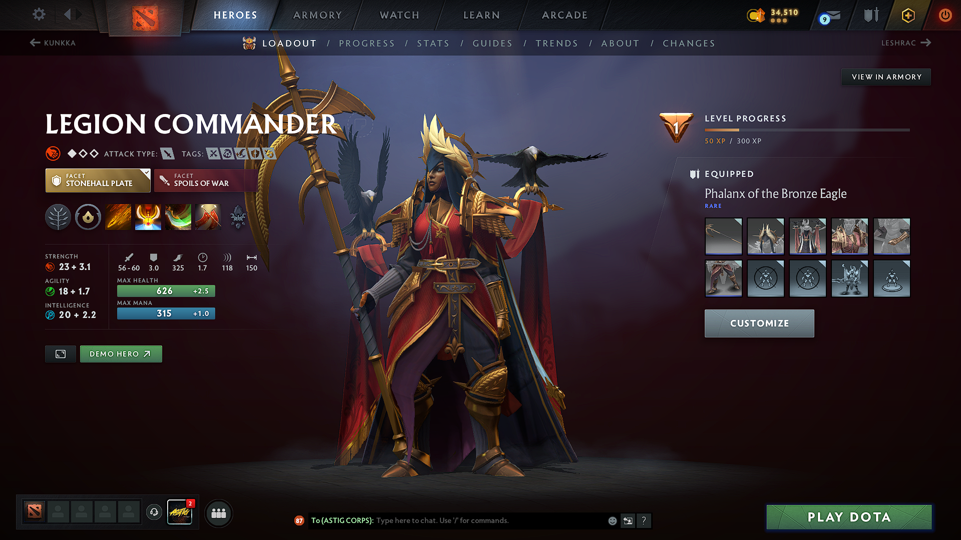 Crusader II | MMR: 1619 - Behavior: 10270 - Communication: 10216