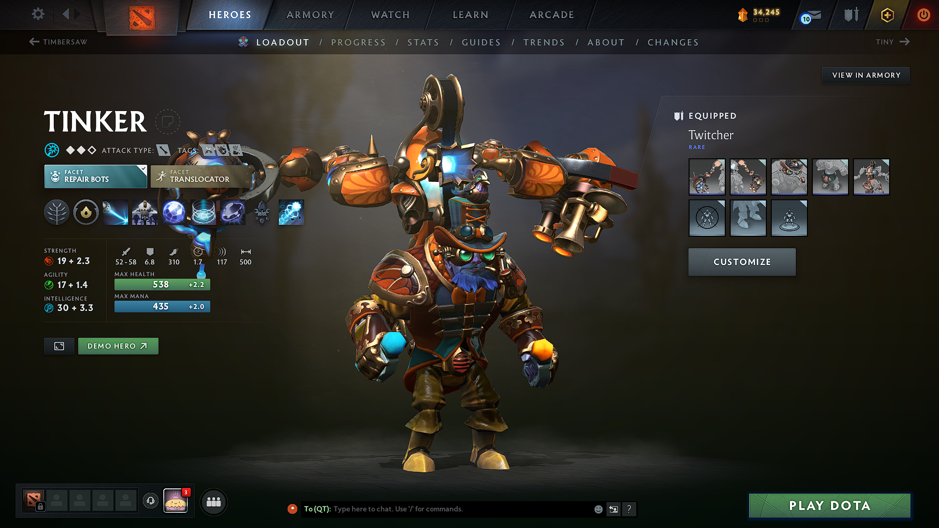 Herald IV | MMR: 318 - Behavior: 7670 - Communication: 7670