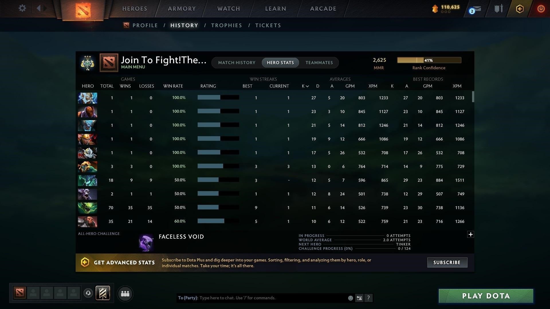 Archon III | MMR: 2625 - Behavior: 8041 - Communication: 8041