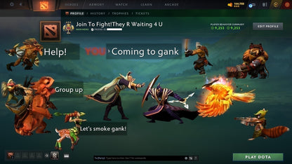 Legend III | MMR: 3434 - Behavior: 9253 - Communication: 9253