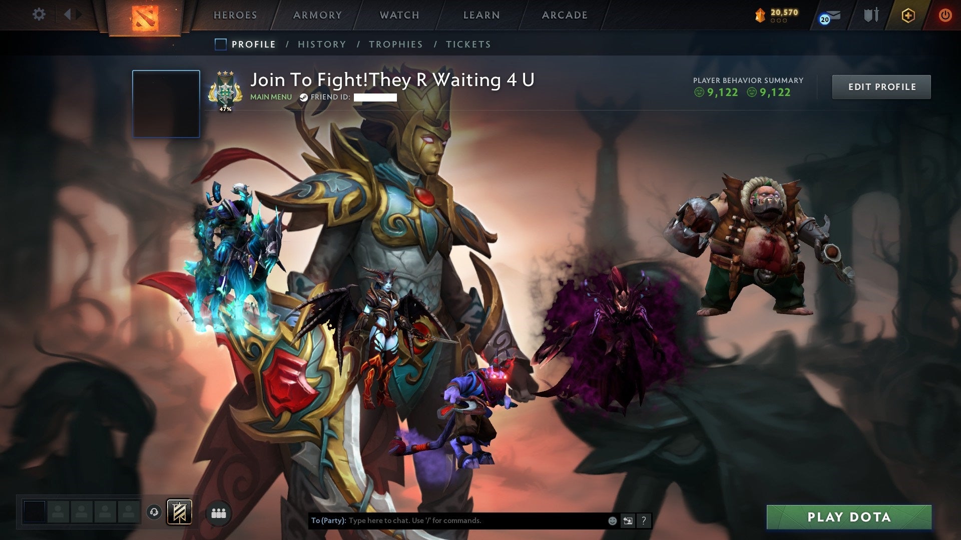 MMR: 2691 - Behavior: 9122