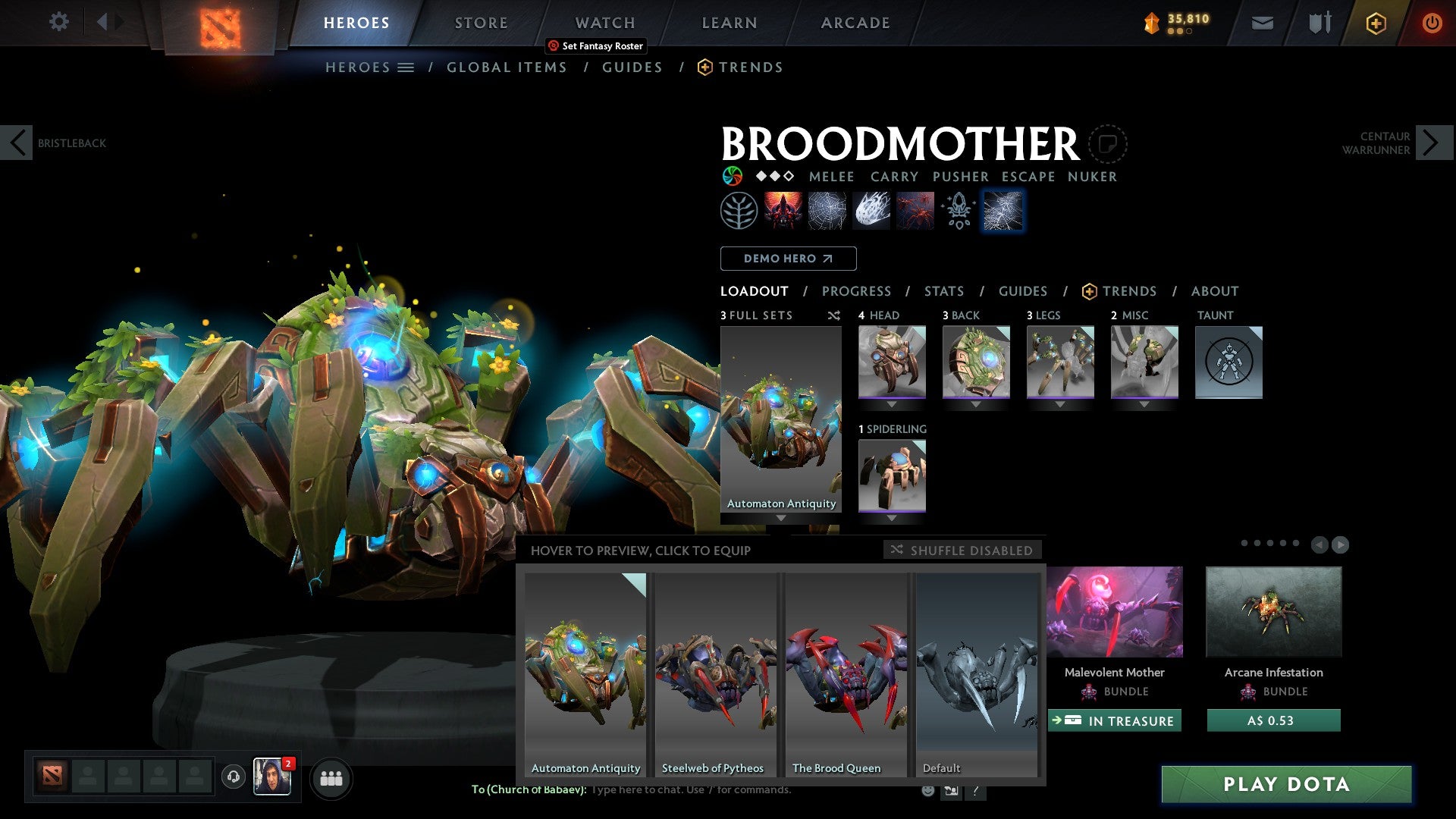 Immortal [  442  ] | MMR: 7862 - Behavior: 9840