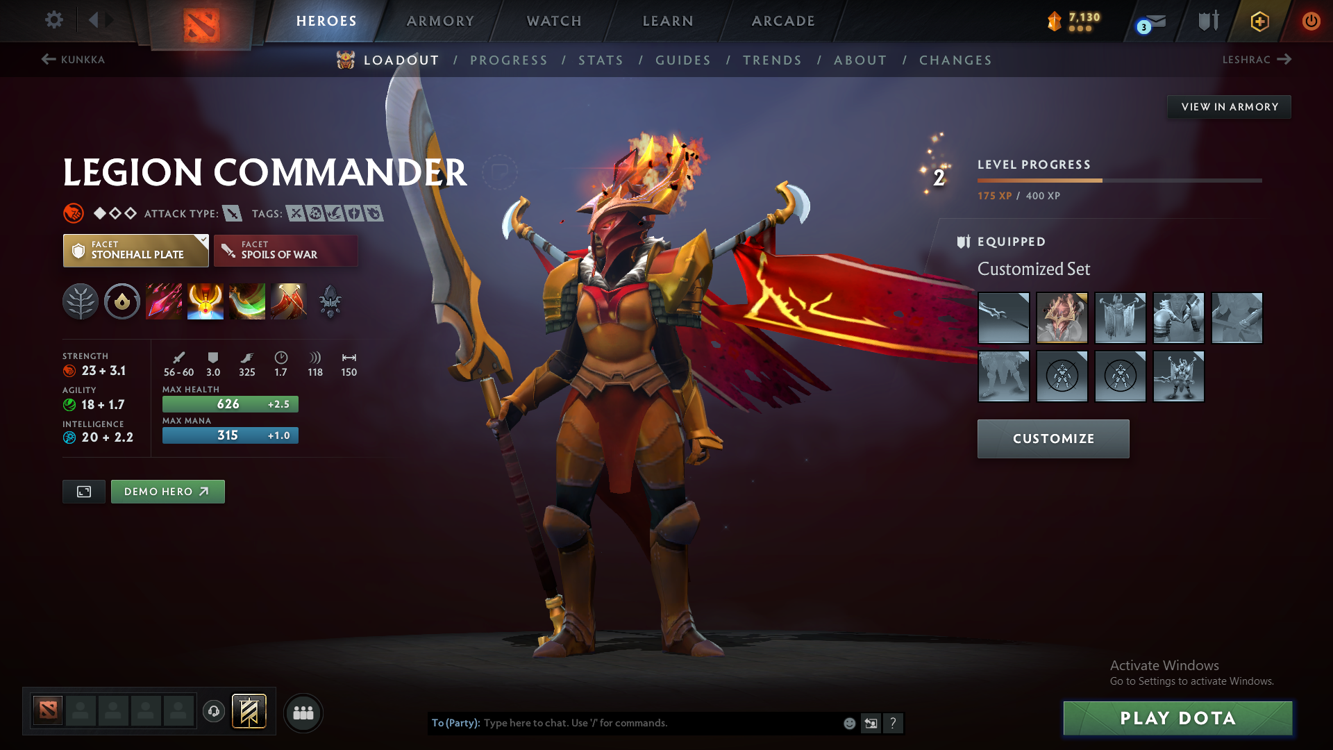 Legend III | MMR: 3433 - Behavior: 11330 - Communication: 11330