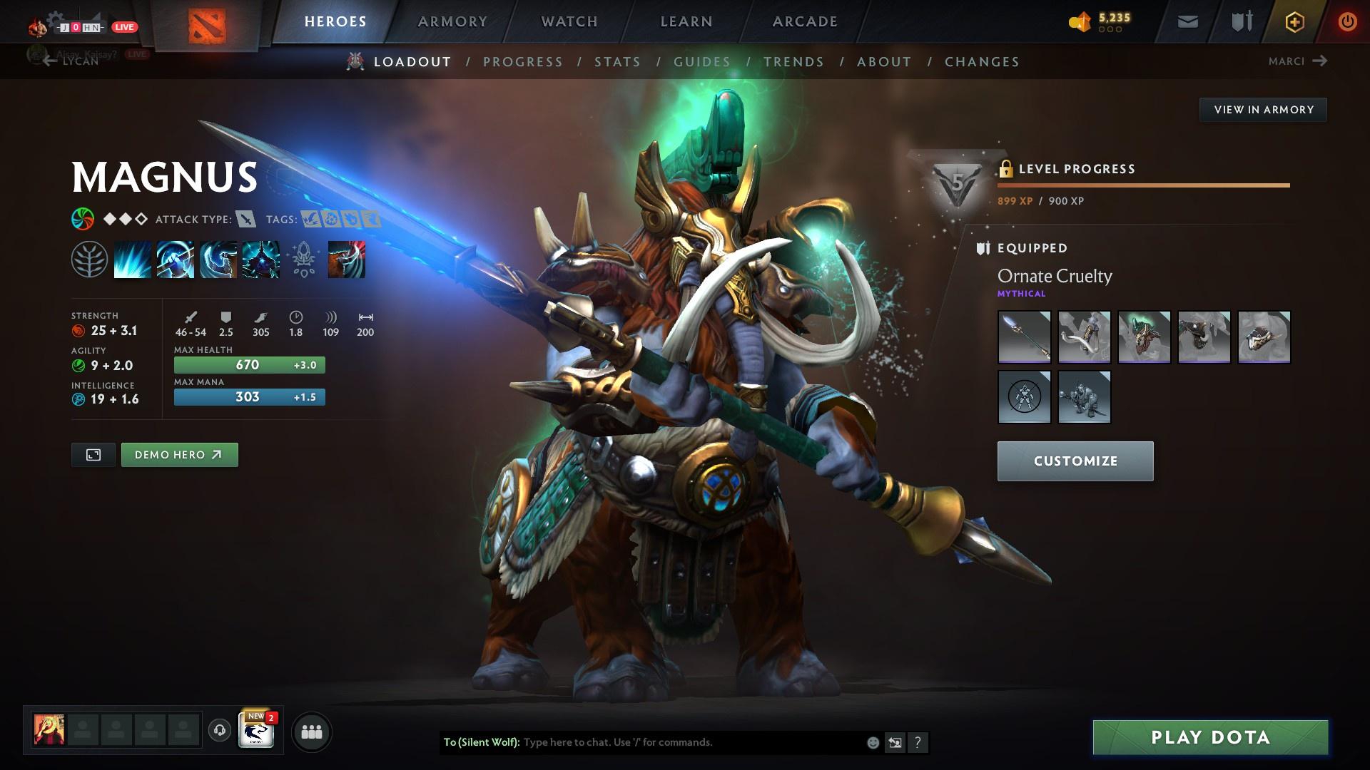 Ancient V | MMR: 4319 - Behavior: 8968 - Communication: 8968