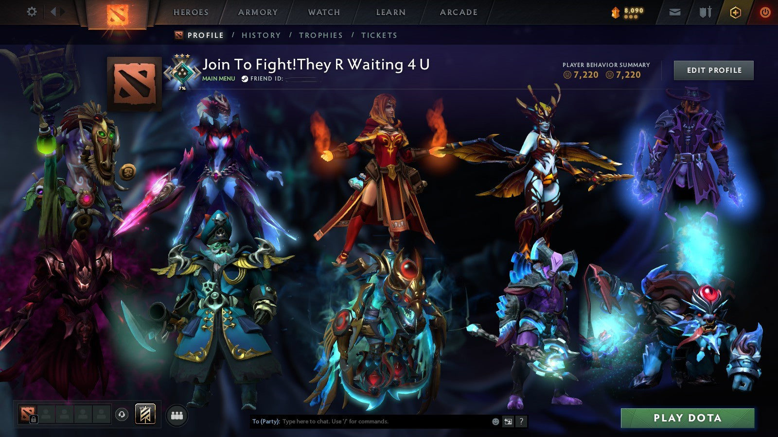 MMR: 1859 - Behavior: 7220