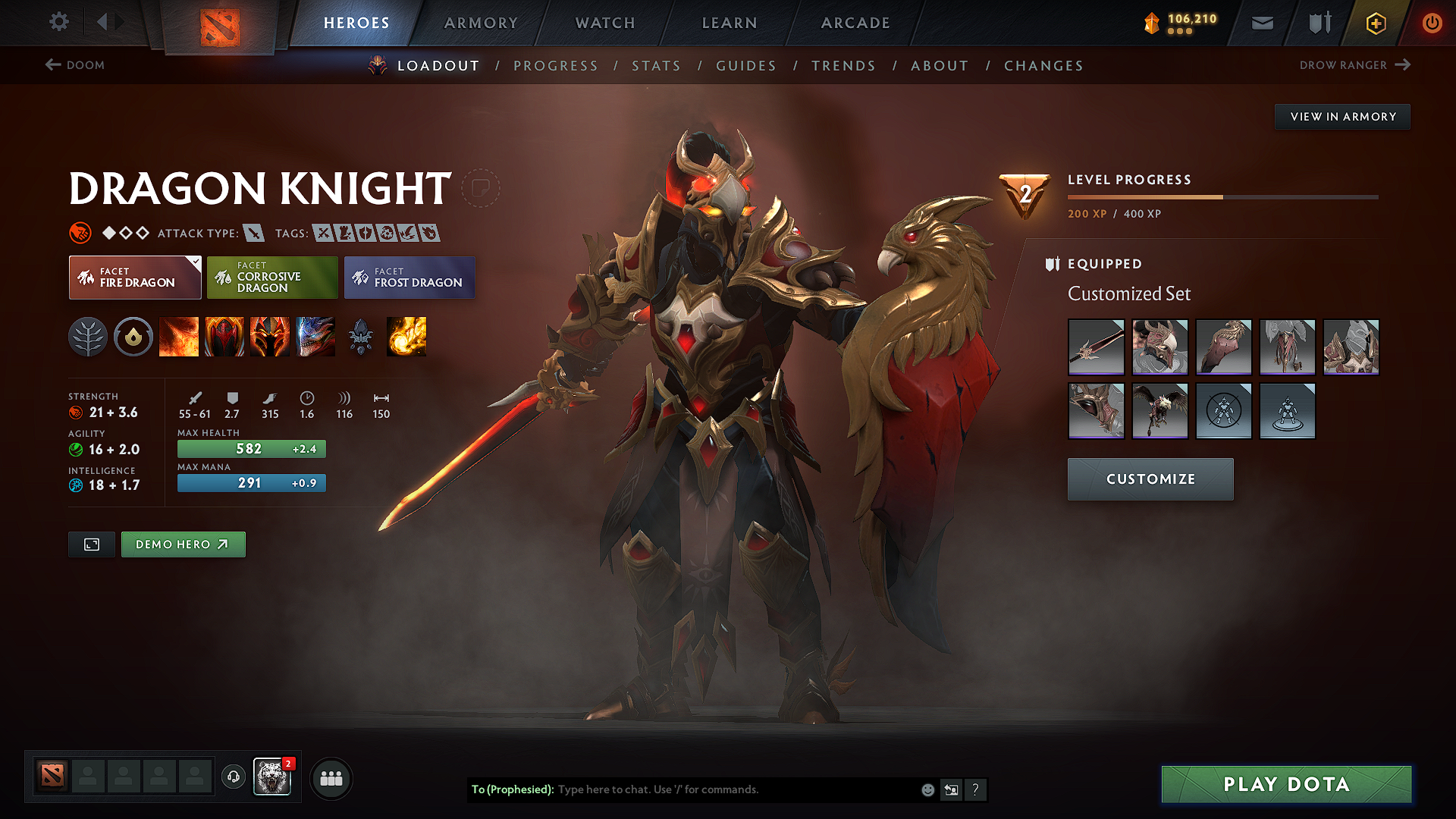 Legend II | MMR: 3180 - Behavior: 9164 - Communication: 8443