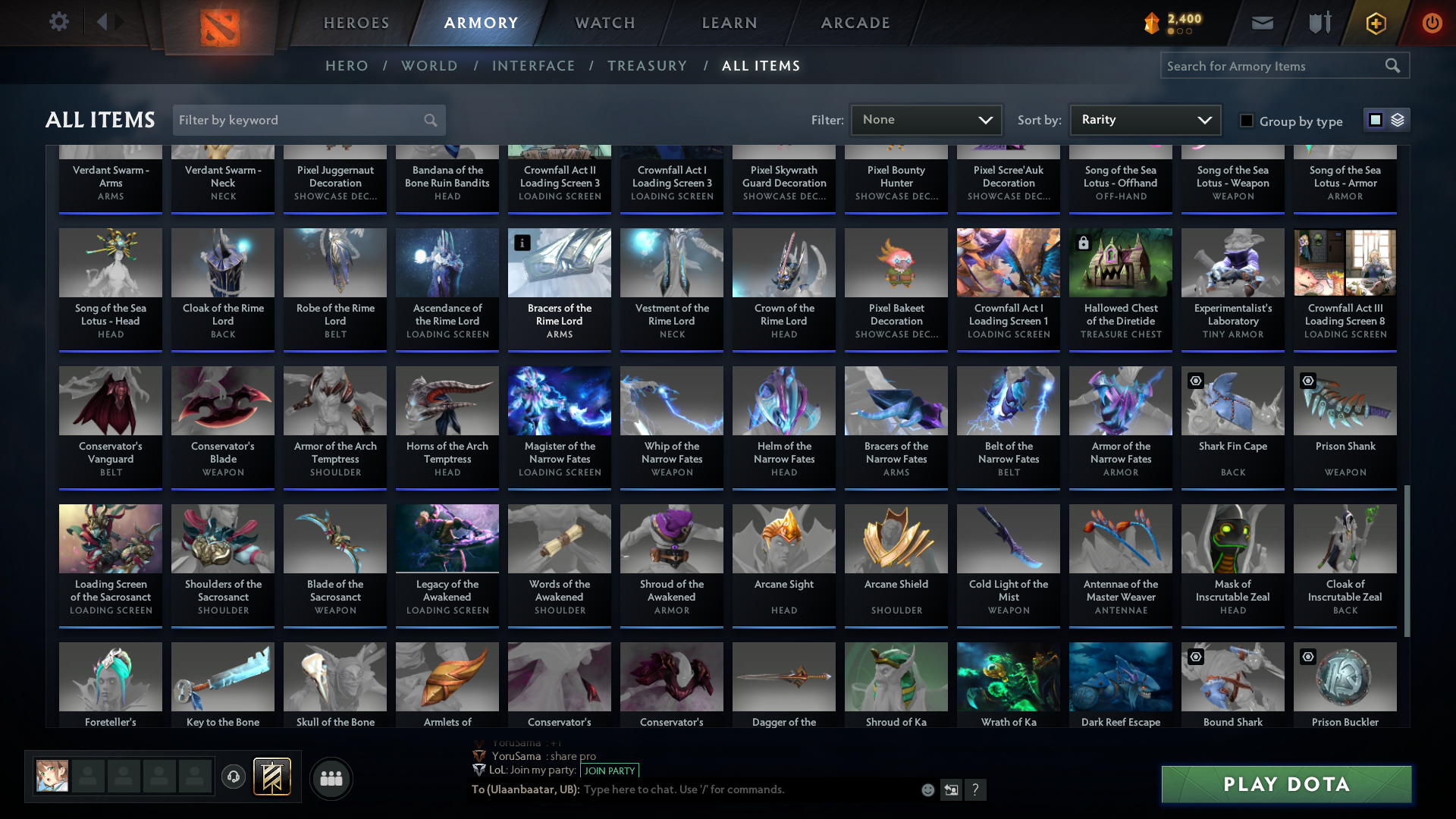 Legend IV | MMR: 3390 - Behavior: 9676 - Communication: 9676