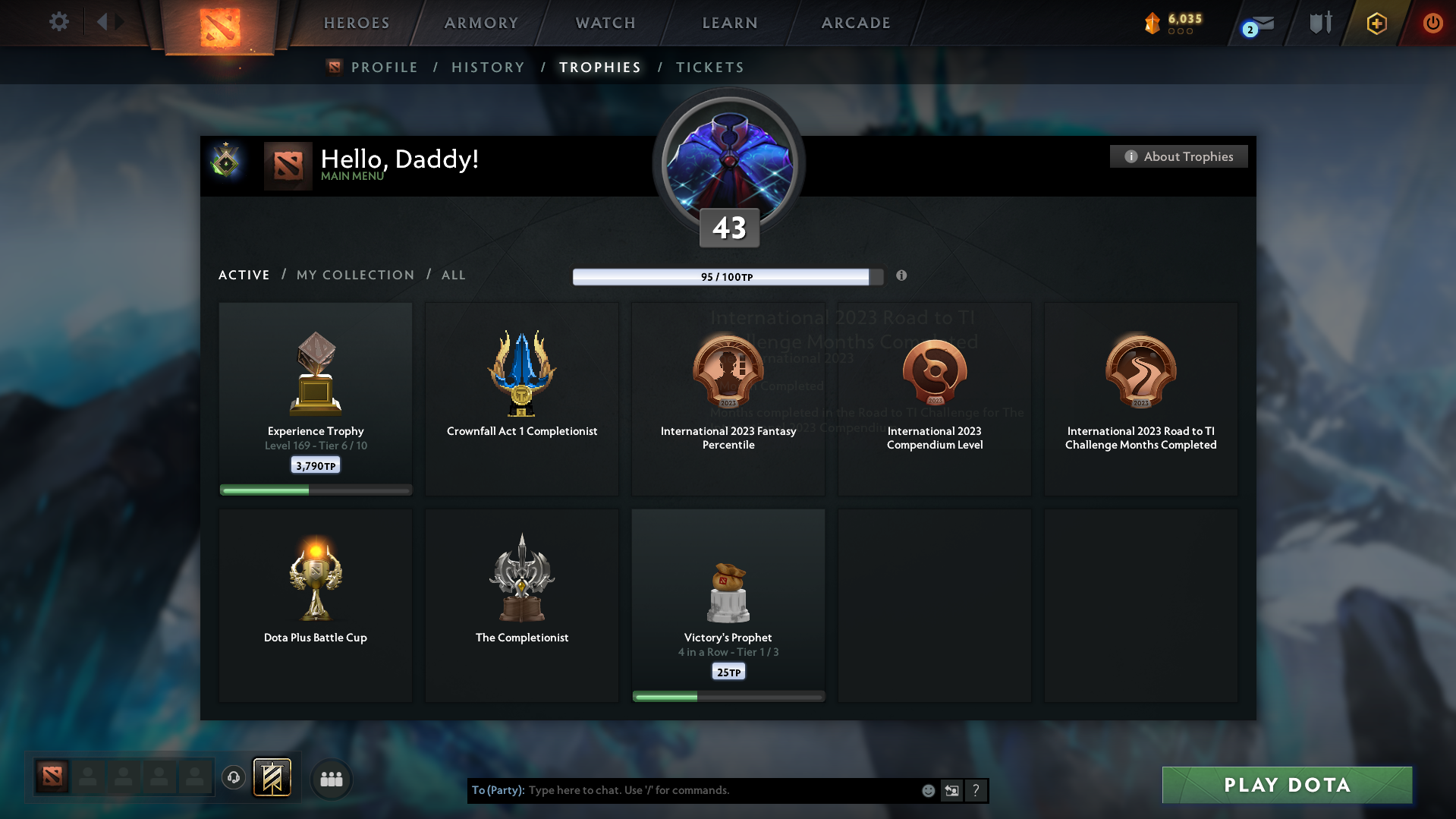 Herald I | MMR: 1 - Behavior: 9070 - Communication: 9070