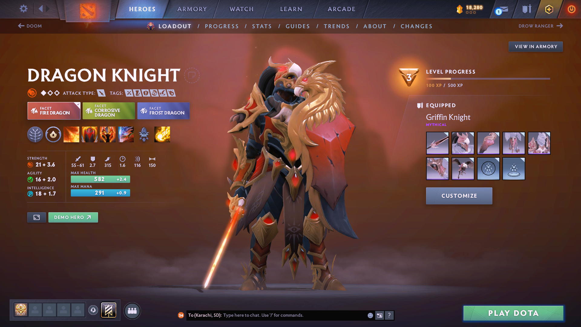 Crusader I | MMR: 1460 - Behavior: 12000 - Communication: 11382