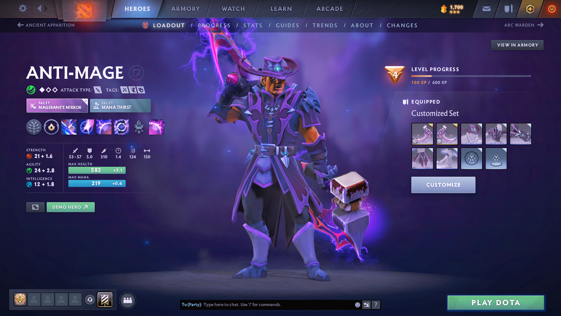 Crusader I | MMR: 1460 - Behavior: 9254 - Communication: 9254