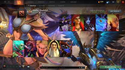Legend V | MMR: 3596 - Behavior: 10957 - Communication: 10957