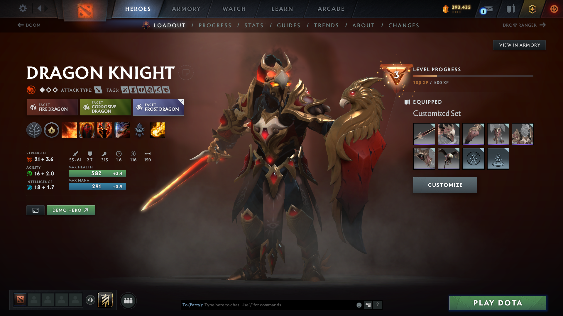 Immortal | MMR: 7064 - Behavior: 11188 - Communication: 11188