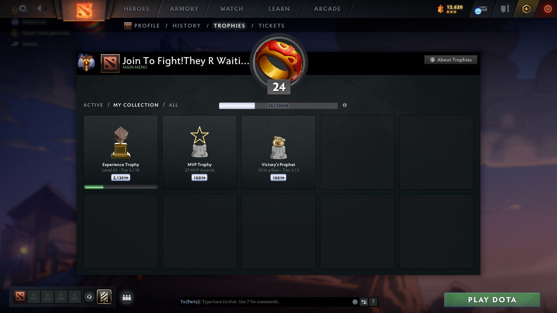 Immortal | MMR: 6375 - Behavior: 9777 - Communication: 9777