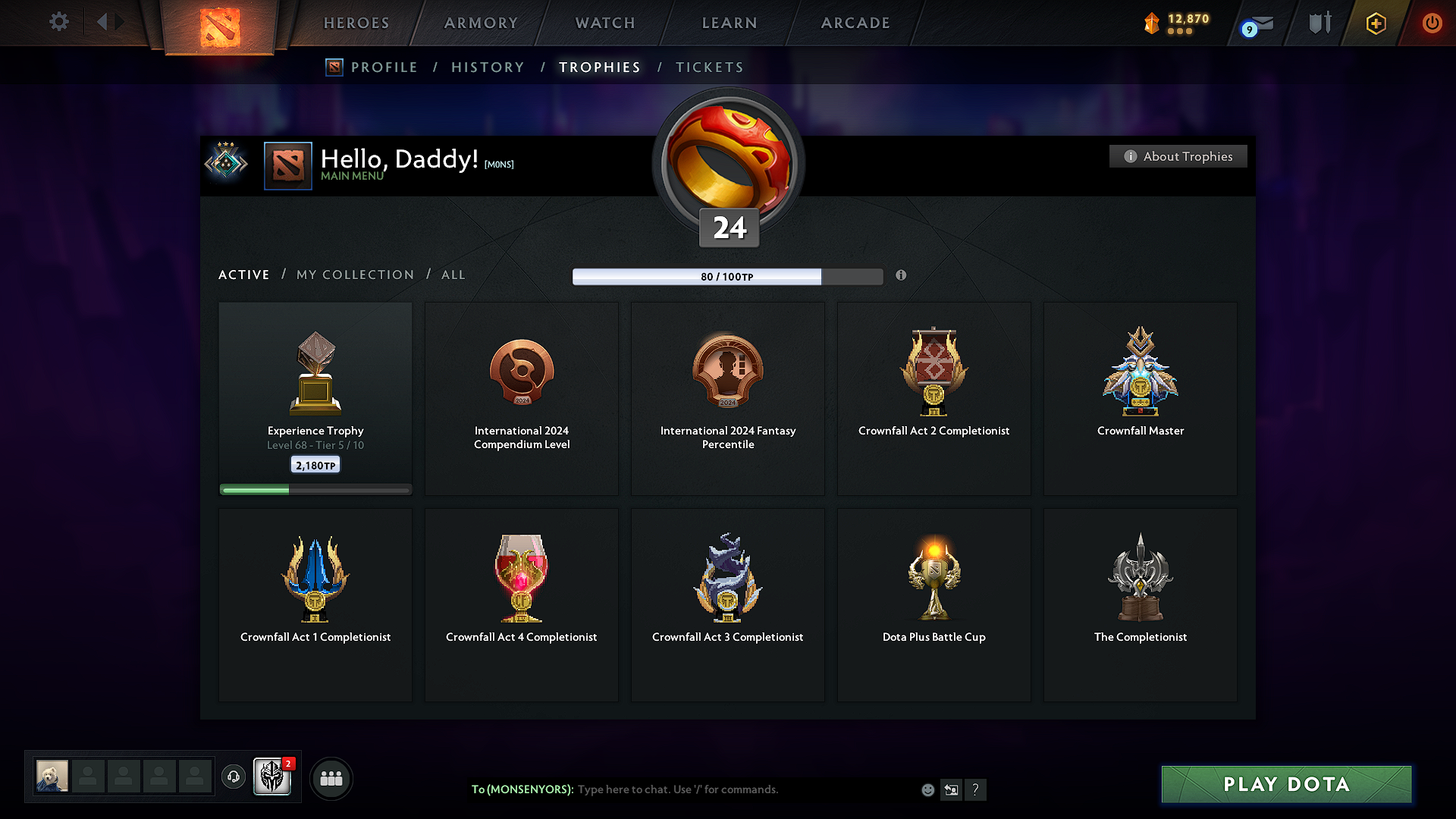 Crusader III | MMR: 1783 - Behavior: 9947 - Communication: 9947