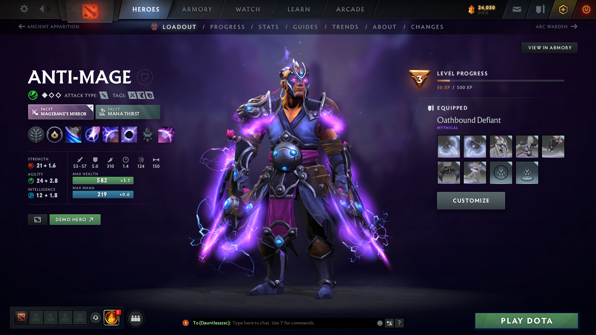 Legend I | MMR: 3108 - Behavior: 10048