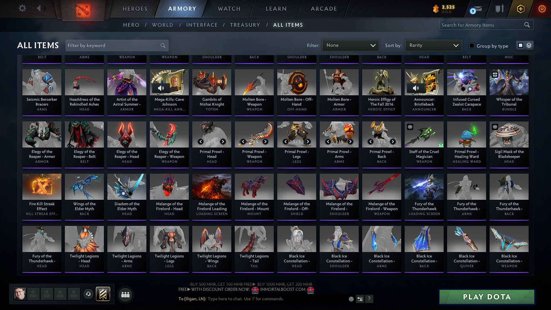 Legend IV | MMR: 3678 - Behavior: 11537 - Communication: 11537