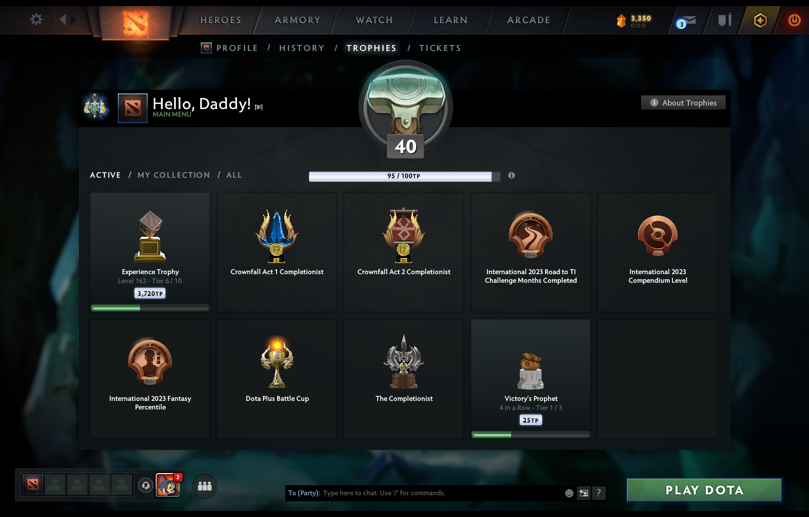 Archon I | MMR: 2229 - Behavior: 9347 - Communication: 9347