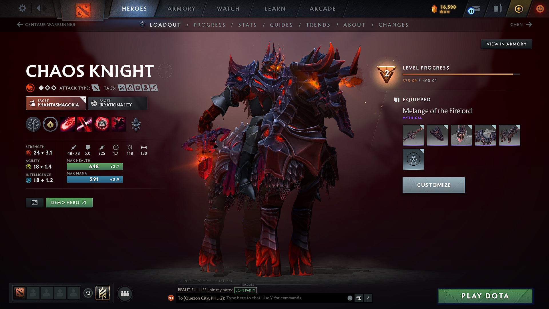 Legend II | MMR: 3268 - Behavior: 10155 - Communication: 10134