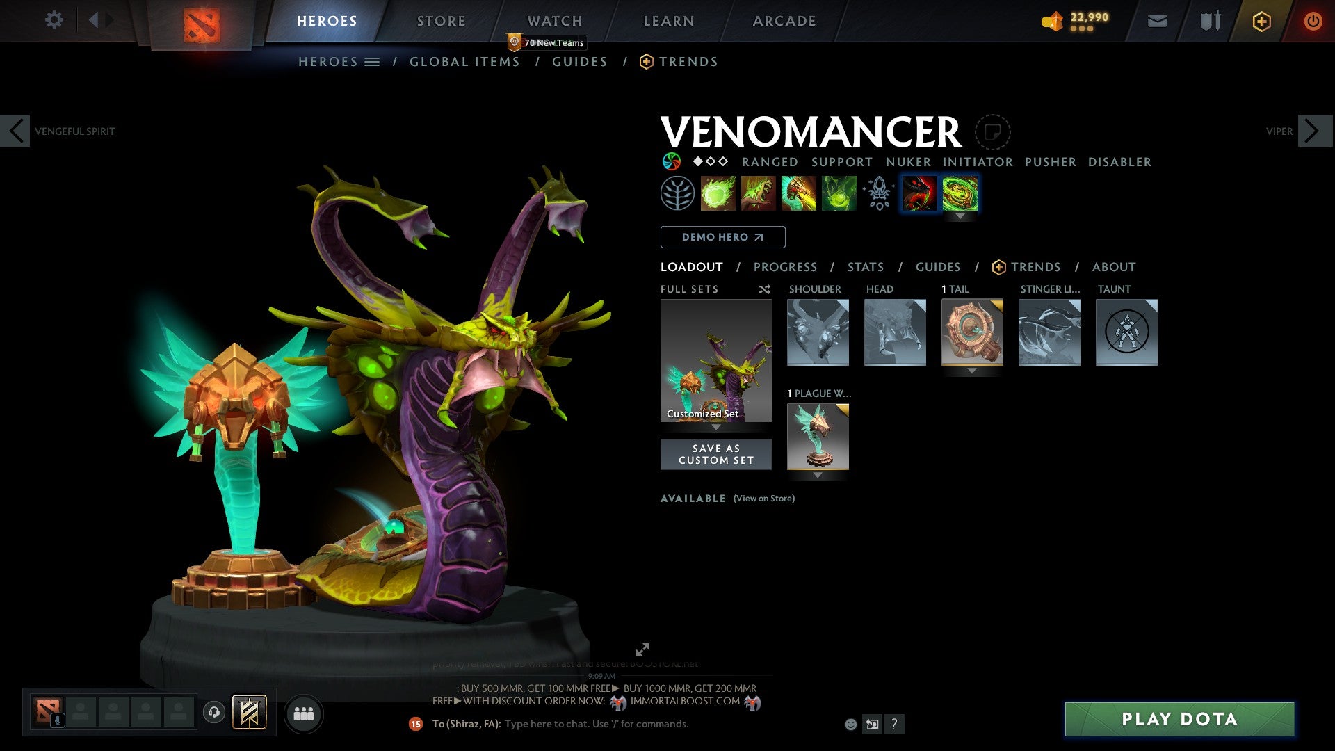 Ancient IV | MMR: 4400 - Behavior: 9835