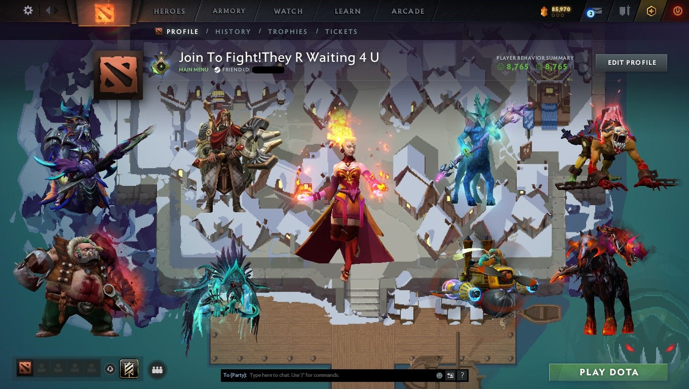 Herald I | MMR: 1 - Behavior: 8765 - Communication: 8765