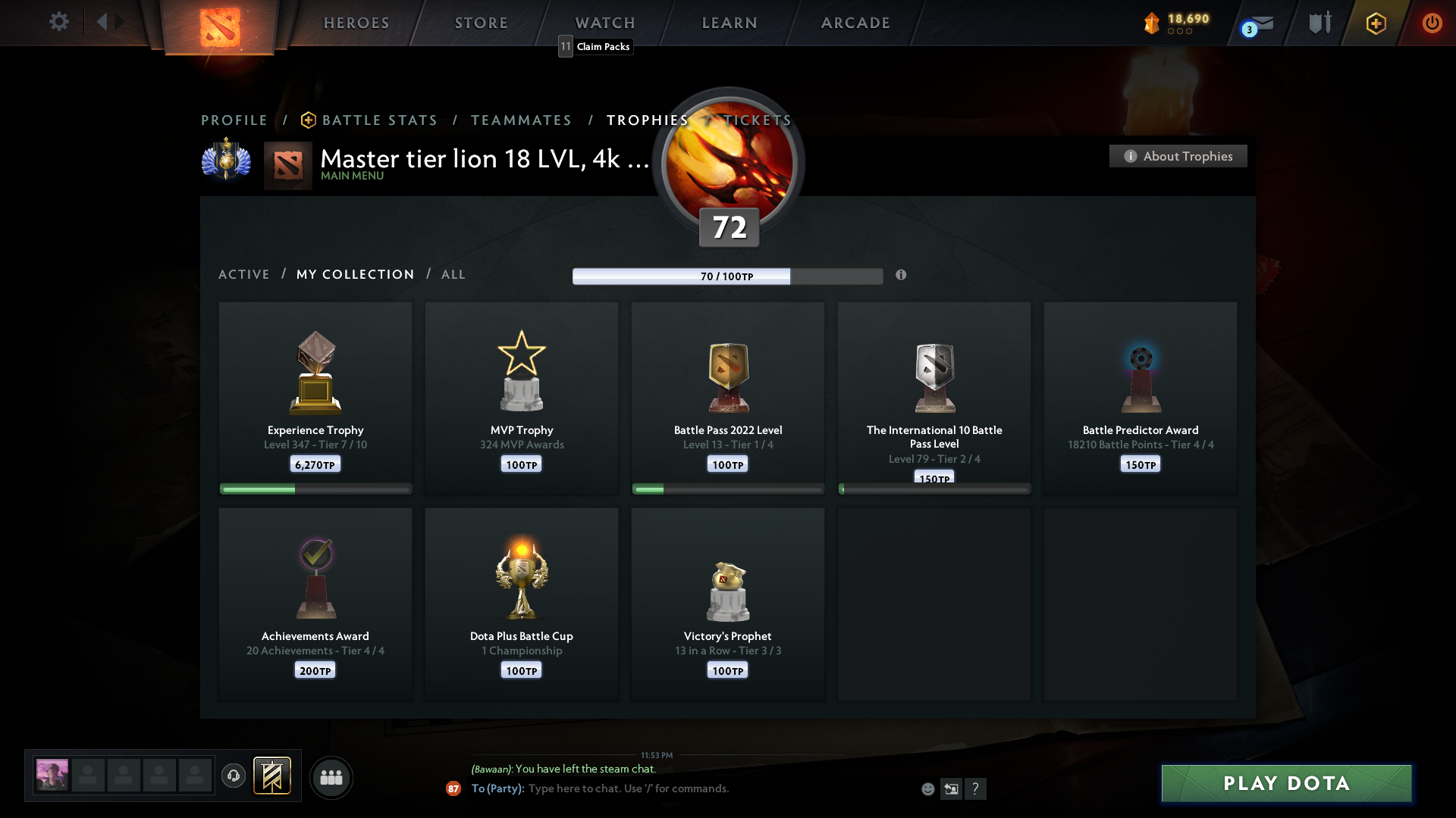 Divine I | MMR: 4523 - Behavior: 10000