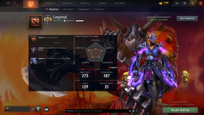 Legend III | MMR: 3386 - Behavior: 9641 - Communication: 9641