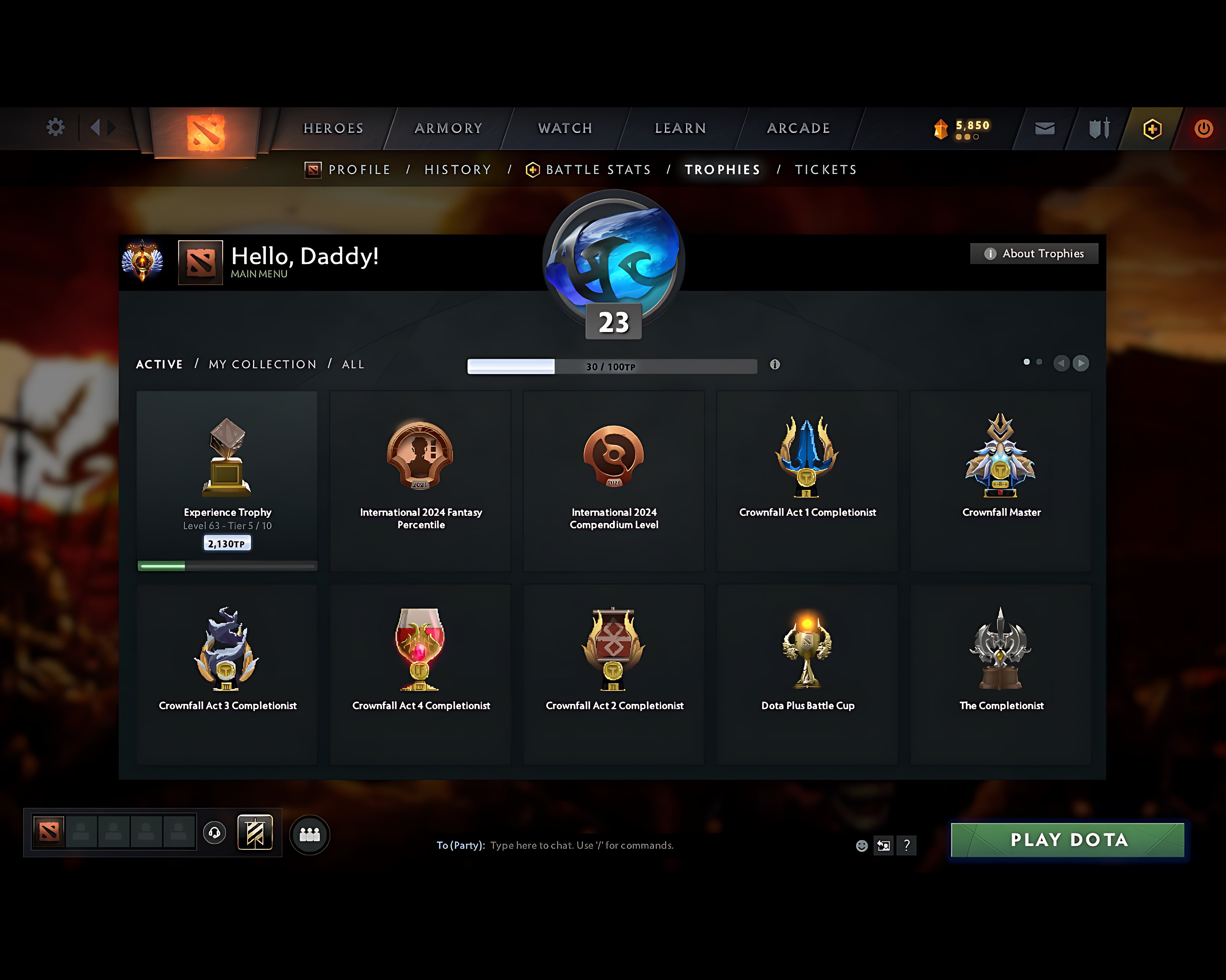 Immortal | MMR: 6341 - Behavior: 11537 - Communication: 11537