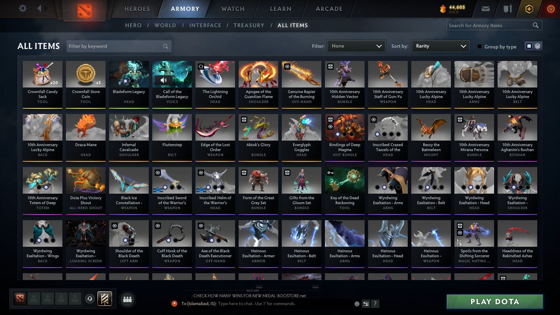 Ancient I | MMR: 3712 - Behavior: 11670 - Communication: 11670