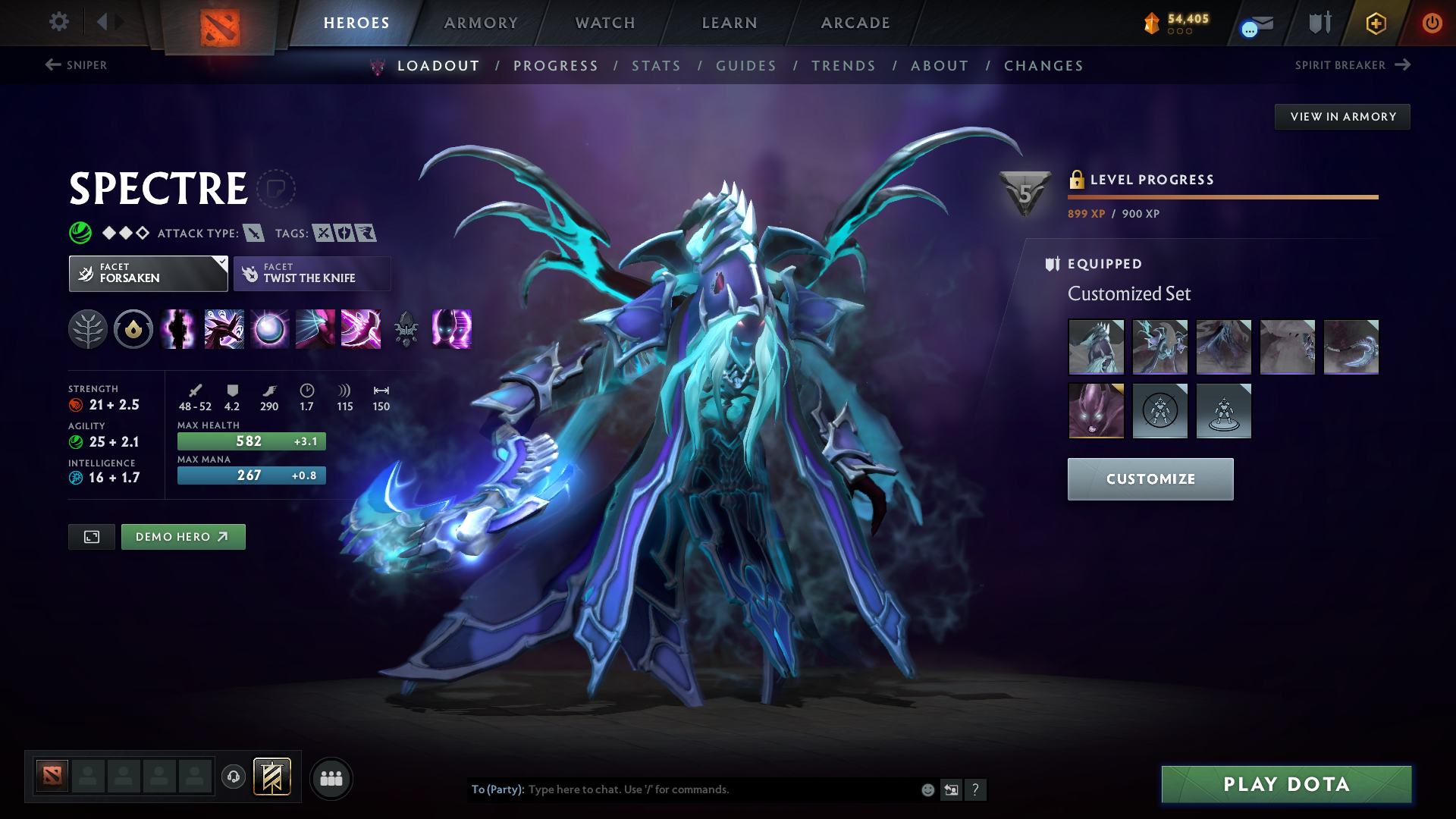 Legend I | MMR: 3043 - Behavior: 11147 - Communication: 11147