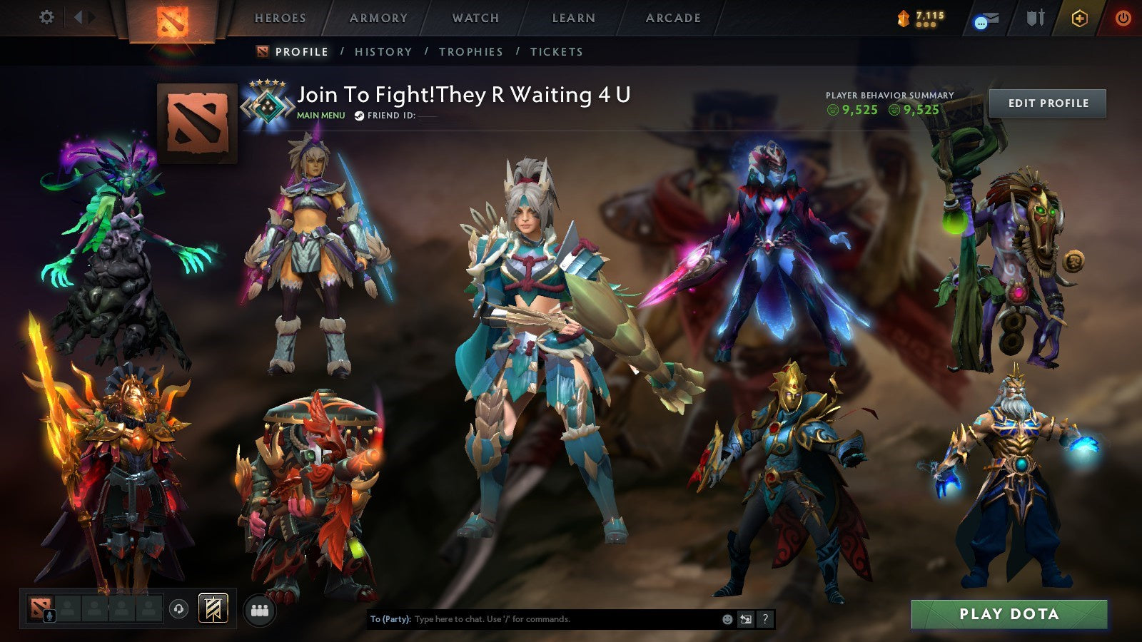 MMR: 2146 - Behavior: 9525