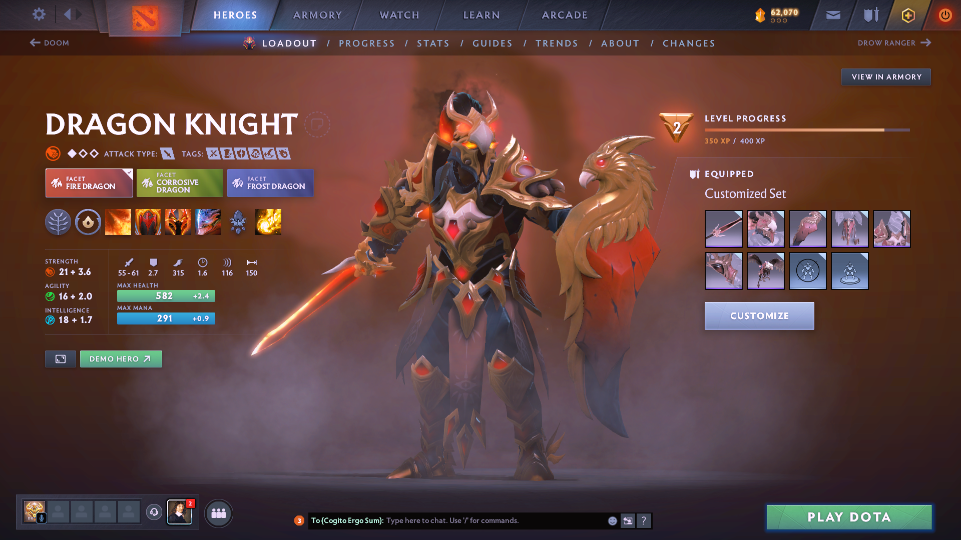 Herald V | MMR: 526 - Behavior: 9756 - Communication: 9756