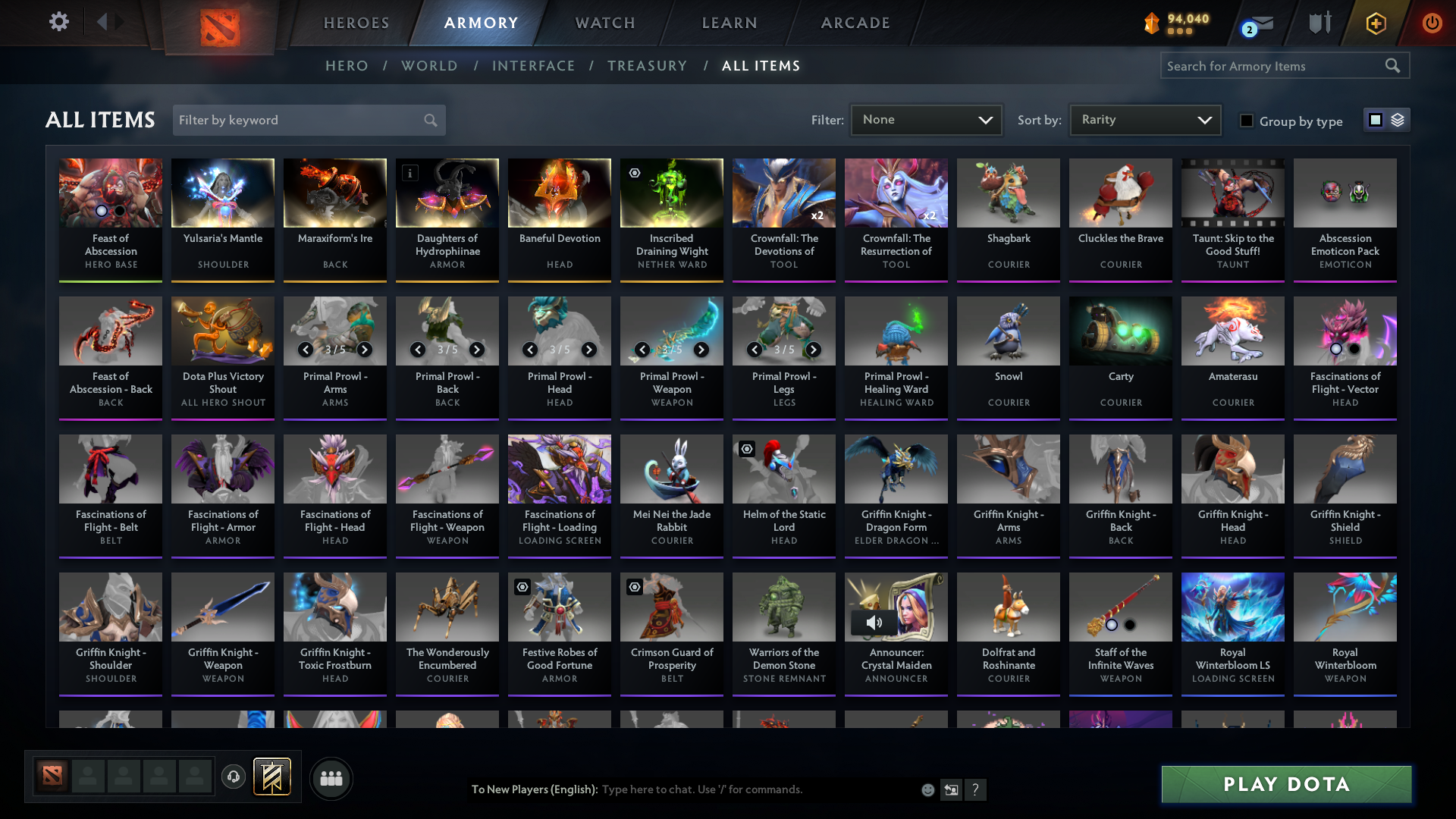 Legend I | MMR: 3026 - Behavior: 9114 - Communication: 9114