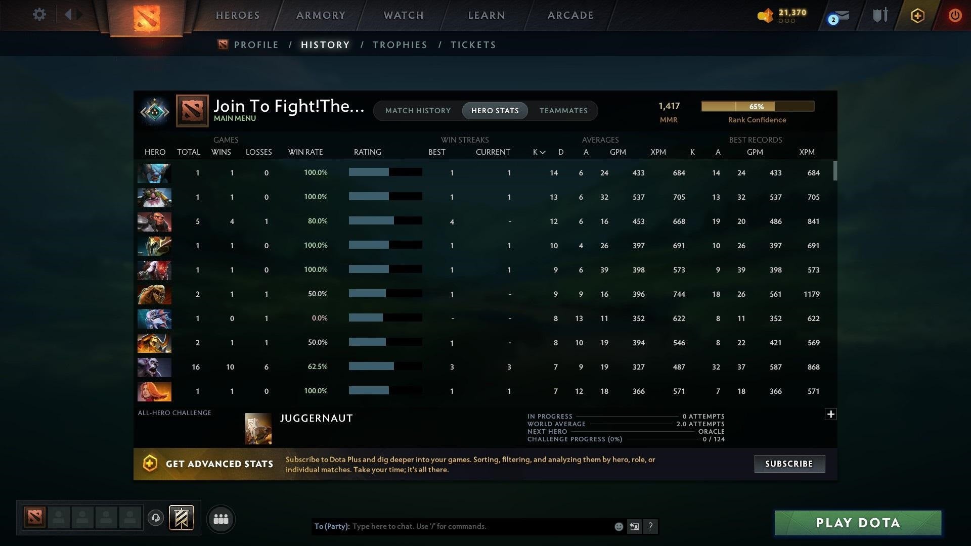 Crusader I | MMR: 1417 - Behavior: 10064 - Communication: 10064