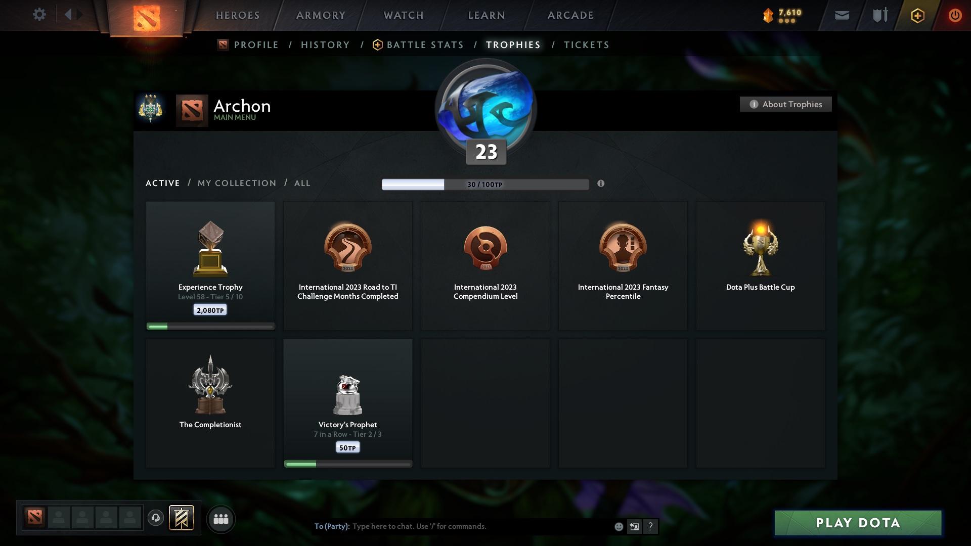 Archon III | MMR: 2558 - Behavior: 11183 - Communication: 10991