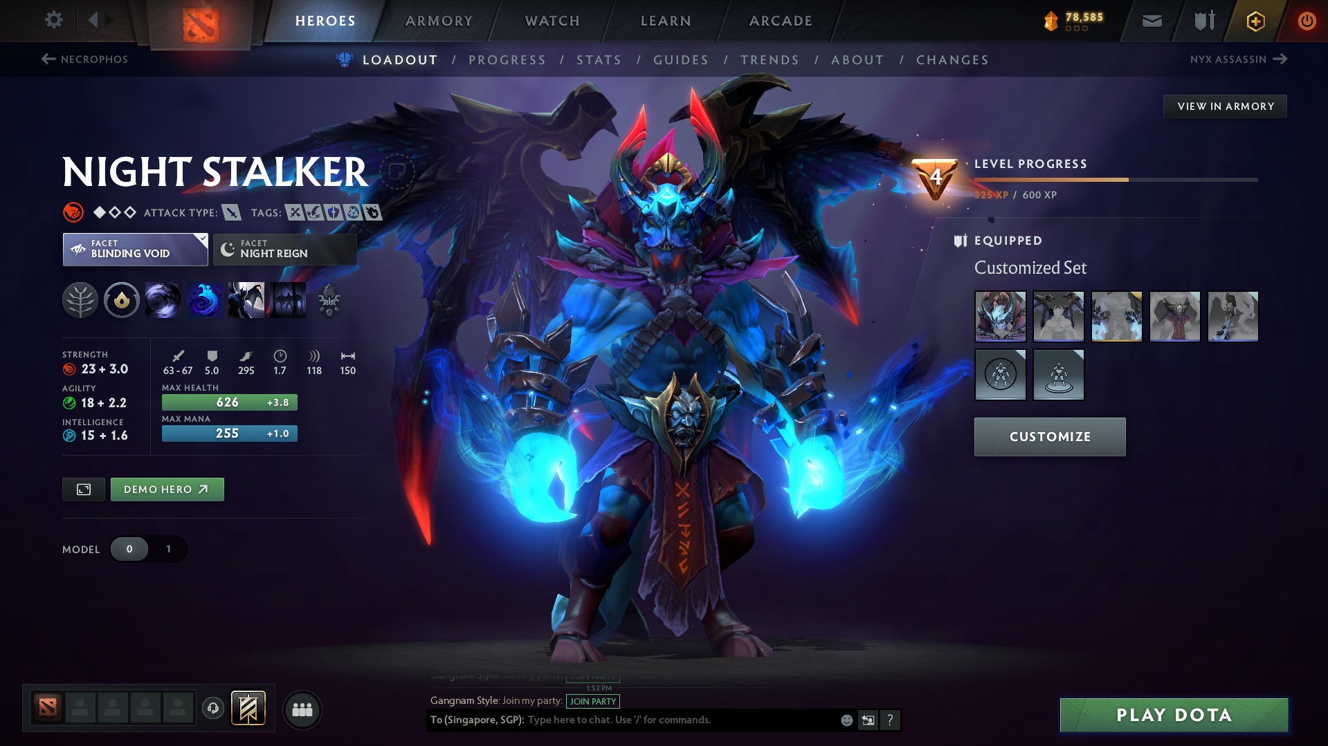 Legend III | MMR: 3412 - Behavior: 8969 - Communication: 8969