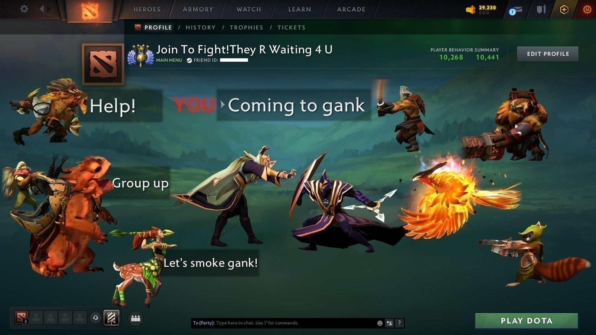 Divine IV | MMR: 5208 - Behavior: 10441 - Communication: 10268