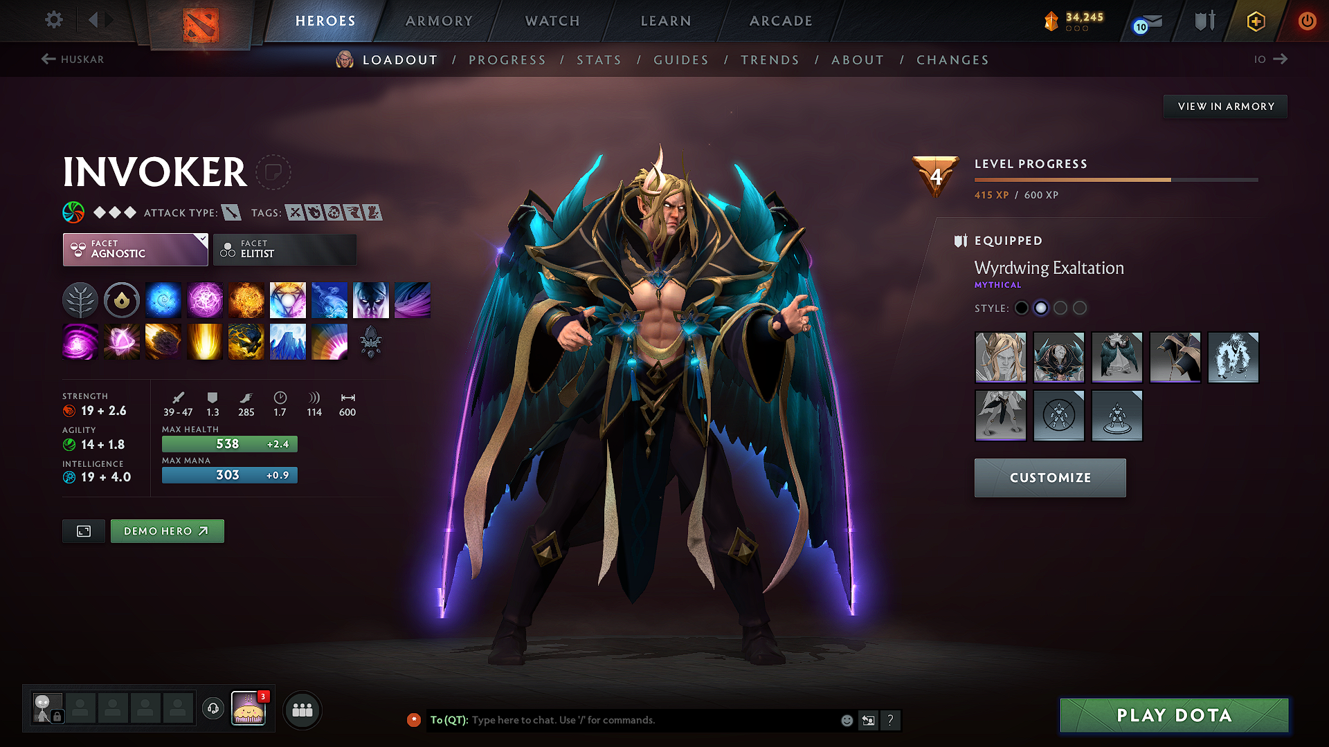 Herald IV | MMR: 318 - Behavior: 7670 - Communication: 7670