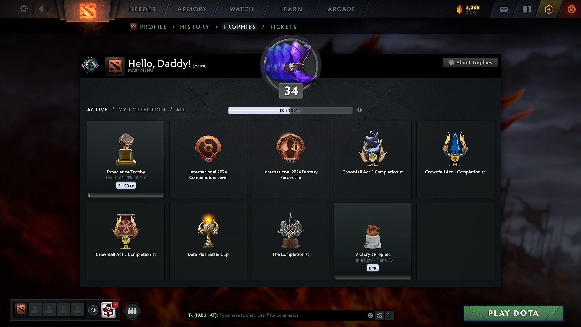 Crusader II | MMR: 1711 - Behavior: 8051 - Communication: 8051