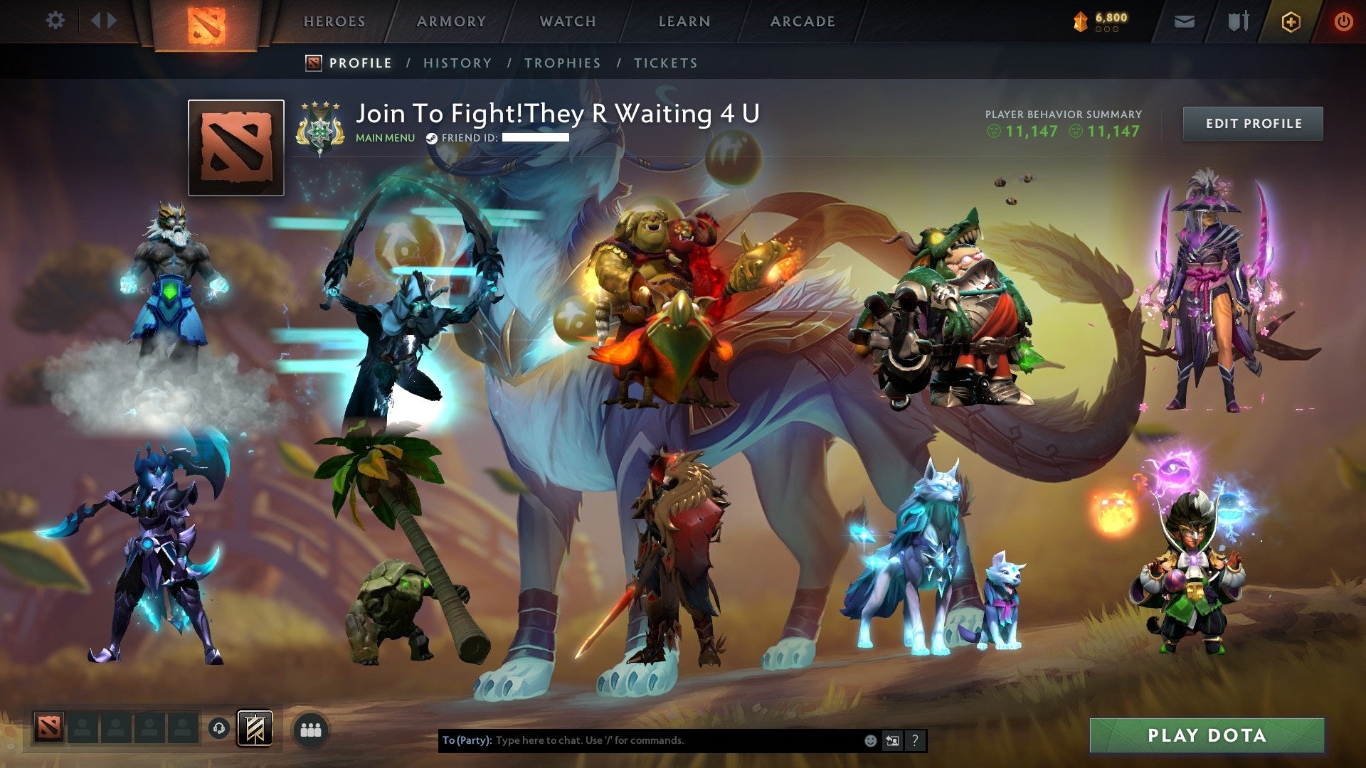 MMR: 2649 - Behavior: 11147