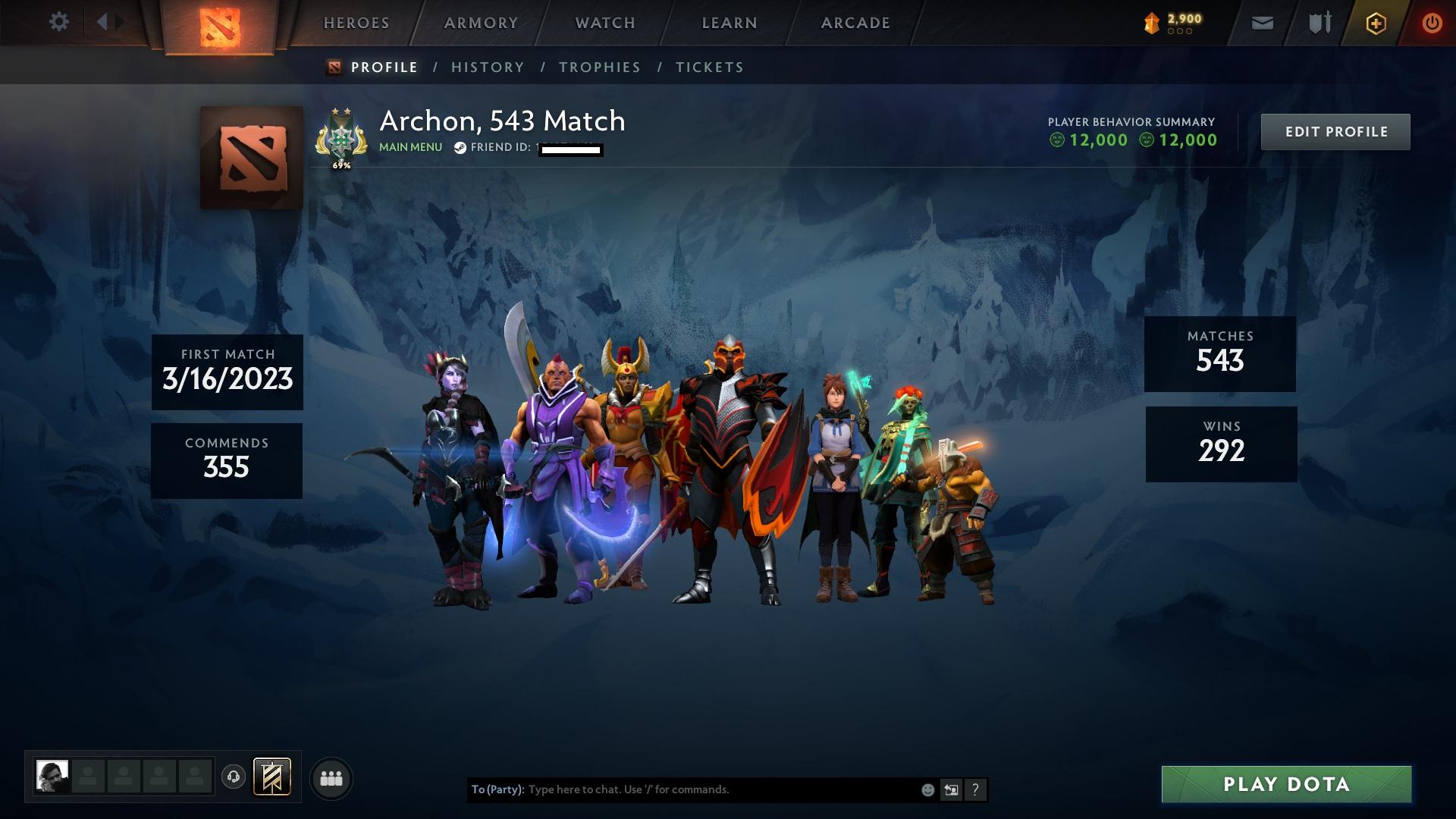 Archon II | MMR: 2571 - Behavior: 12000 - Communication: 12000