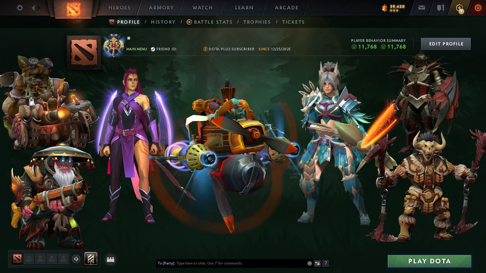 MMR: 3220 - Behavior: 11768